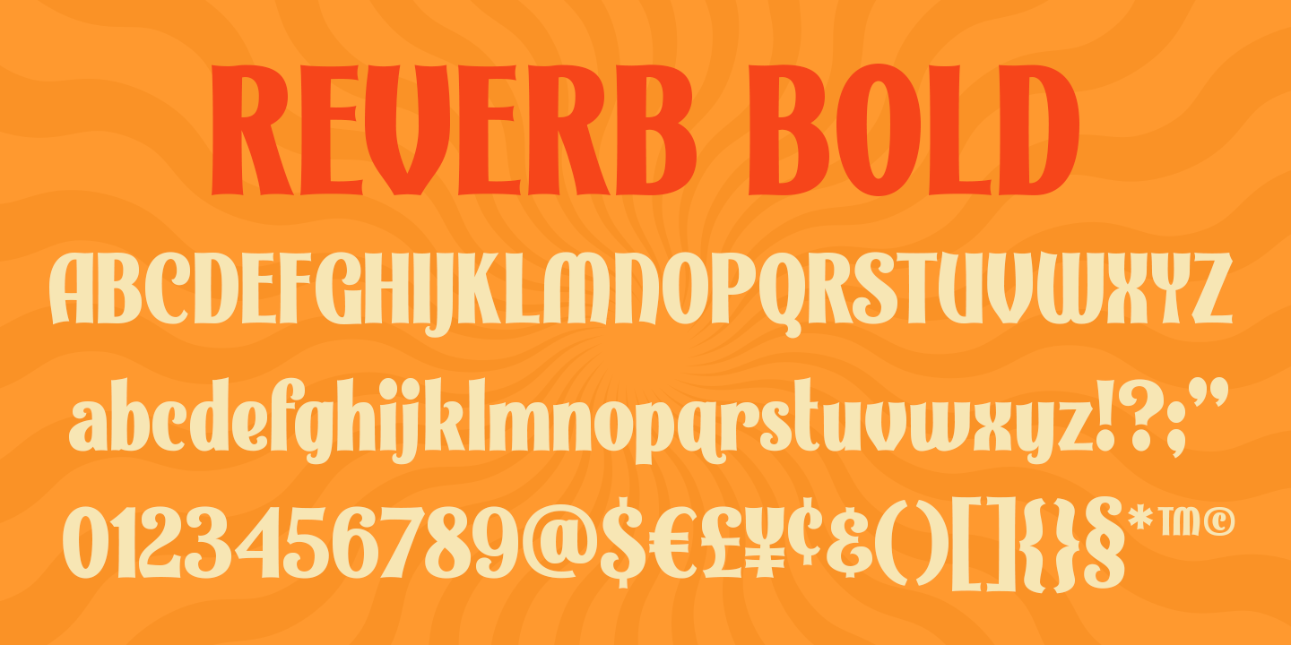 Example font Reverb #7